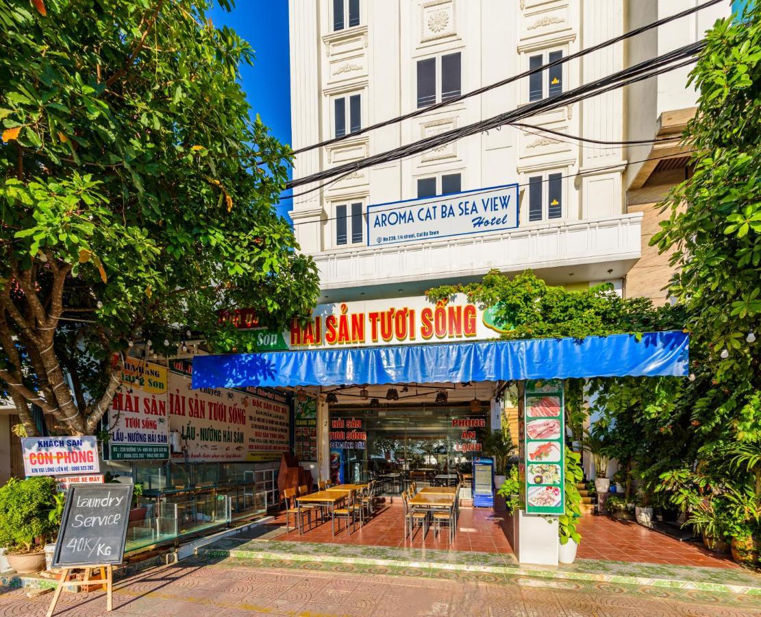 Aroma Cat Ba Sea View Hotel Dong Khe Sau Exterior photo